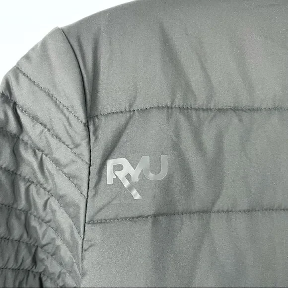 ryu Black Lightweight Puffer Zip Jacket XS - Picture 5 of 9